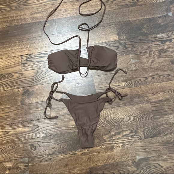 Brown Shein Bikini - Picture 4 of 5